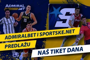 AdmiralBet i Sportske predlažu - Naš tiket dana! (16.2.2024)